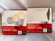 Sengled B11-N11W Smart A19 LED Light Bulbs 2 pack x 2 NEW open box Soft White