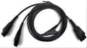 Global Teck Splitter Y-Cord Live Mute Version 8312-009 - Jabra Biz 2300 Headset