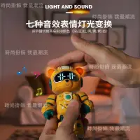 在飛比找蝦皮購物優惠-銘源新品跨境 led七彩小夜燈充電兒童鬧鐘定制OEM合金機器