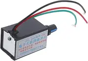 CRILSTYLEO PVC Material Speed Regulator Switch 12v Motor Speed Controller for Fan Light Bulb Black