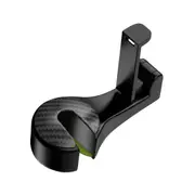 Car Headrest Hook with Mobile Phone Holder Universal Organizer Black