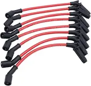 SUPVOX Spark Plug Ignition Wire Set for Auto 8pcs 10.5mm Wire Set Replacement for Models