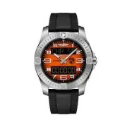 Breitling Aerospace B70 Orbiter Titanium Rubber Strap Watch EB70101A1O1S1