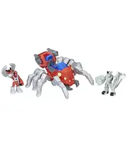 Playskool Heroes Marvel Super Hero Adventures Spider-Man with Spider Bot (a)
