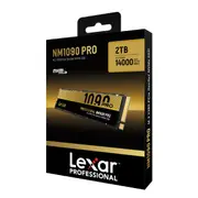 Lexar 2TB NM1090 PRO M.2 2280 PCIe Gen 5x4 NVMe SSD Up to 14000MB/s Read, 10000MB/s Write, DRAM- Based, 5Year Limited Warranty LNM109P002T-RNNNG