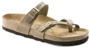 Birkenstock New with Box Mayari Tobacco Brown Regular Width Sandals SZ EU 37