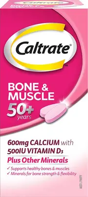 Caltrate Bone & Muscle 50+ Years Tab X 100