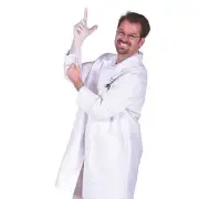 Lab Coat Harry Fingerman