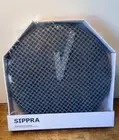 NEW IKEA Mikael Axelsson SIPPRA Gray 12” Modern Mesh Wall Clock Sealed Metal
