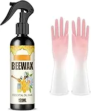 Natural Micro-Molecularized Beeswax Spray, Beeswax Spray Cleaner, 120ml Beeswax Spray, Molecularized Beeswax Spray Furniture Polish and Cleaner (1PCS)