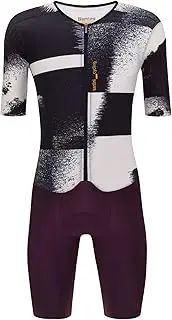 サンティーニ(SANTINI) 5S851YC3MADSSV1 Men's Cycling Aero Suit, Lightweight, Breathable, C3 Seat Pad, Thigh
