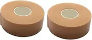 DRESSOOS 2pcs Eyelash Tape Strips Tape False Eyelash Adhesive Tapes White Gaffer Tape Eyelash Extension Supplies White Eyelash Tape Fabric Lash Tapes Breathable Extend