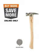 19 oz. Wood Milled Face Hickory Framing Hammer