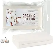 Organic Cotton Flannel Unbleached Wool for Castor Oil Pack