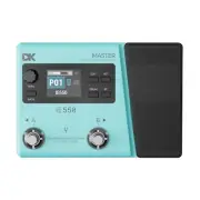 NEW DK iE-550 Guitar Effects Pedal Amp Modelling IR Cabinets Looper & App - BLUE