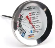 Maverick Housewares RT-01 Oven-Chek Large Dial Meat Roast Thermometer, Silver