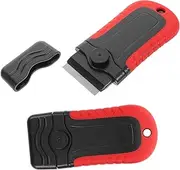 COSMEVIVI 2pcs Non Scratch Car Film Scraper for Window Tint Adhesive Removal Vinyl Wrap Multi Functional Glass Cleaning Tool with Razor Blade for Automotive Use