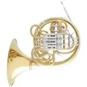 New Alexander 103MAL-HG Double French Horn in Yellow Brass, Hand Hammered Bell