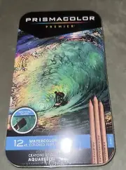 Prismacolor Premier Water Soluble Watercolor Pencils, Assorted Colors, Set of 12