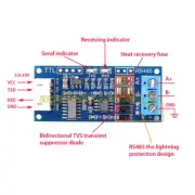 NEW TTL to RS485 Converter Module Hardware Auto Control for Arduino AVR