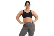 Berlei Active Multi-Sport Support Crop Black Bra