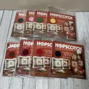 Charles Craft HOPSCOTCH Aida 14 Cross Stitch Fabric Lot of 8 Multicolor NEW (A)