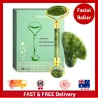 Jade Roller and Gua Sha Kit, NEESTARTLY Anti-Aging Natural Facial Jade Stone ...