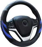 Microfiber Leather Steering Wheel Cover Breathable Auto Car Steering Wheel Cover