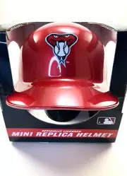 Arizona Diamondbacks MLB Rawlings Mini Helmet Chrome Red Alt