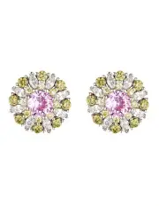[Georgini] Berry Bloom Silver Multi Earrings