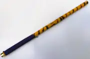 RATTAN DOS MANOS STICK TIMMY B'S BRAND WITH PURPLE PARACORD HANDLE FOR FMA