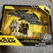Black Adam vs Intergang Mercenary, Walmart Exclusive Figure 1st Edition DC Comic