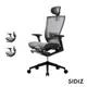 【SIDIZ】T50 AIR 全網高階人體工學椅 客約限定款 (黑框/網布: 藍灰)｜官方旗艦店