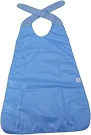 GOOHOCHY Disability Aid Washable Adult Mealtime Bibs Cloth Apron for Elderly People