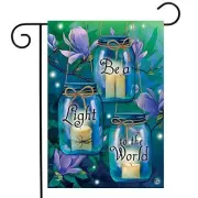Be A Light To The World Spring Garden Flag 12.5" x 18" Briarwood Lane