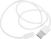 WATIIFUFU Magnetic Charging Cable 4 Pin USB Cable for Smartwatch Phone Watch Charger