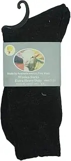 [Zmart Australia] 6 Pairs Thick Merino Wool Work Tough Heavy Duty Socks Warm Thermal Hiking Camp