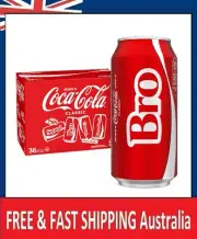 Coca-Cola Classic & Zero Sugar Soft Drink Multipack Cans 36 & 36x375mL