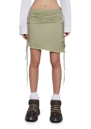 [Basic Pleasure Mode] Darcie Asymmetrical Skirt
