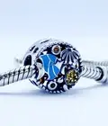 Sea Turtle Charm Bead Fish Clam Shell Ocean Genuine 925 Sterling Silver