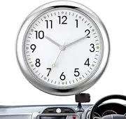 Car Clocks for Dash - Analog Clock for Car Dashboard, Glowing Small Analog Clock, Quartz Automotive Replacement Clocks, Luminouss Car Dashboard Exhaust Port, Stick on Clock for Car Dashboard