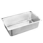 Grease Splatter Guard Silver Butter Holder Square Food Container