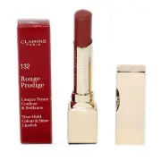 CLARINS ROUGE PRODIGE TRUE-HOLD COLOUR & SHINE LIPSTICK 3G #132 NIB-442121