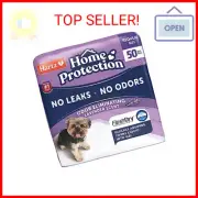 Hartz Home Protection Lavender Scented Dog Pads, 50 count, Super Absorbent & Won
