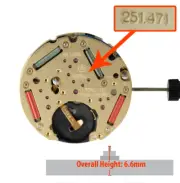 ETA 251.471 / 474 Watch Quartz Movement