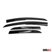Window Visor Vent Rain Deflector for Toyota Corolla 2009-2013 Sedan Smoke 4x