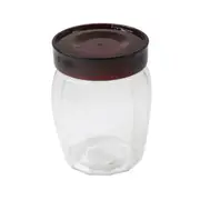 Plastic Lid Glass Jar Glassware Storage Container 900 ml/10*15 cm