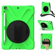 MCC Heavy Duty Strap iPad 10.2 2019 7th Gen Apple Shockproof Case Cover [Green]
