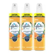 Glade Coastal Sunshine Citrus Air Freshener Spray, 8.3 oz. (Pack of 3)
