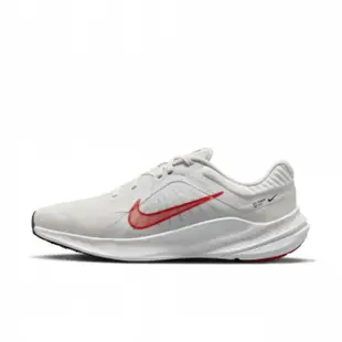 【NIKE 耐吉】NIKE Quest 5 男慢跑鞋 運動健身 白 緩震透氣 KAORACER DD0204007